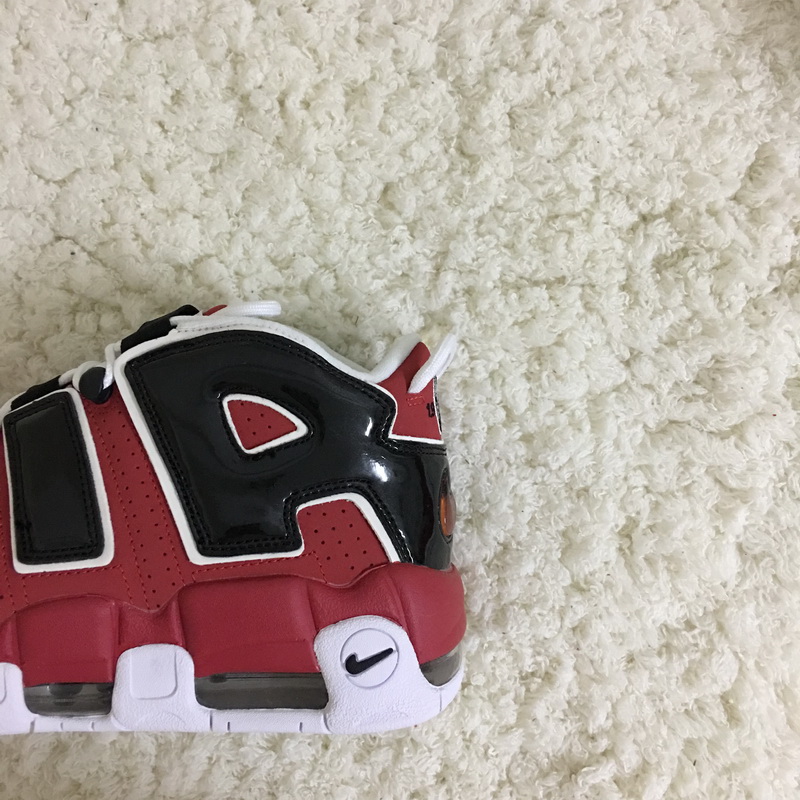 Authentic Nike Air More Uptempo RED Black